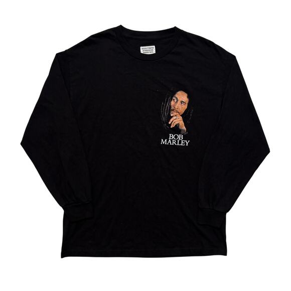 Wacko Maria Bob Marley Black Long Sleeve T-Shirt L Streetwear - Picture 1 of 4